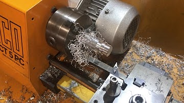 Emco Compact 5 CNC Upgrade - VFD and Tapered Roller Bearings - LinuxCNC
