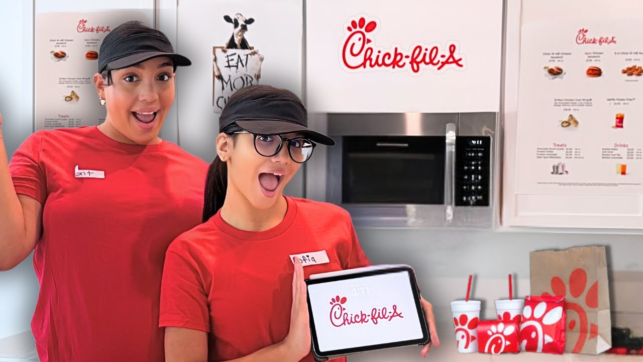 I TURNED MY HOUSE INTO A CHICK FIL A! *mascot showed up*