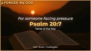 5-Minute Devotion | {Psalm 20:7} | Daily Scripture Reflection