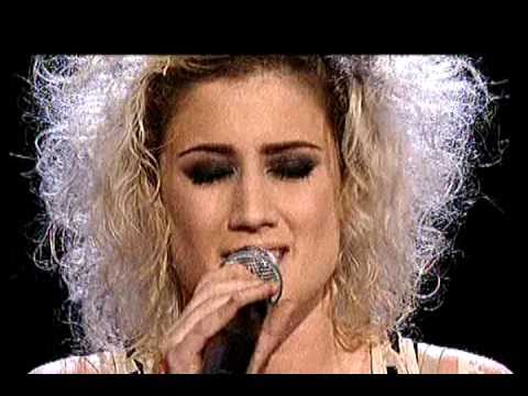 Katie Waissel sings for survival "Trust in Me" Live show 4 (Results) X Factor 2010