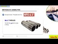 5-Pipe selection and Method of joining