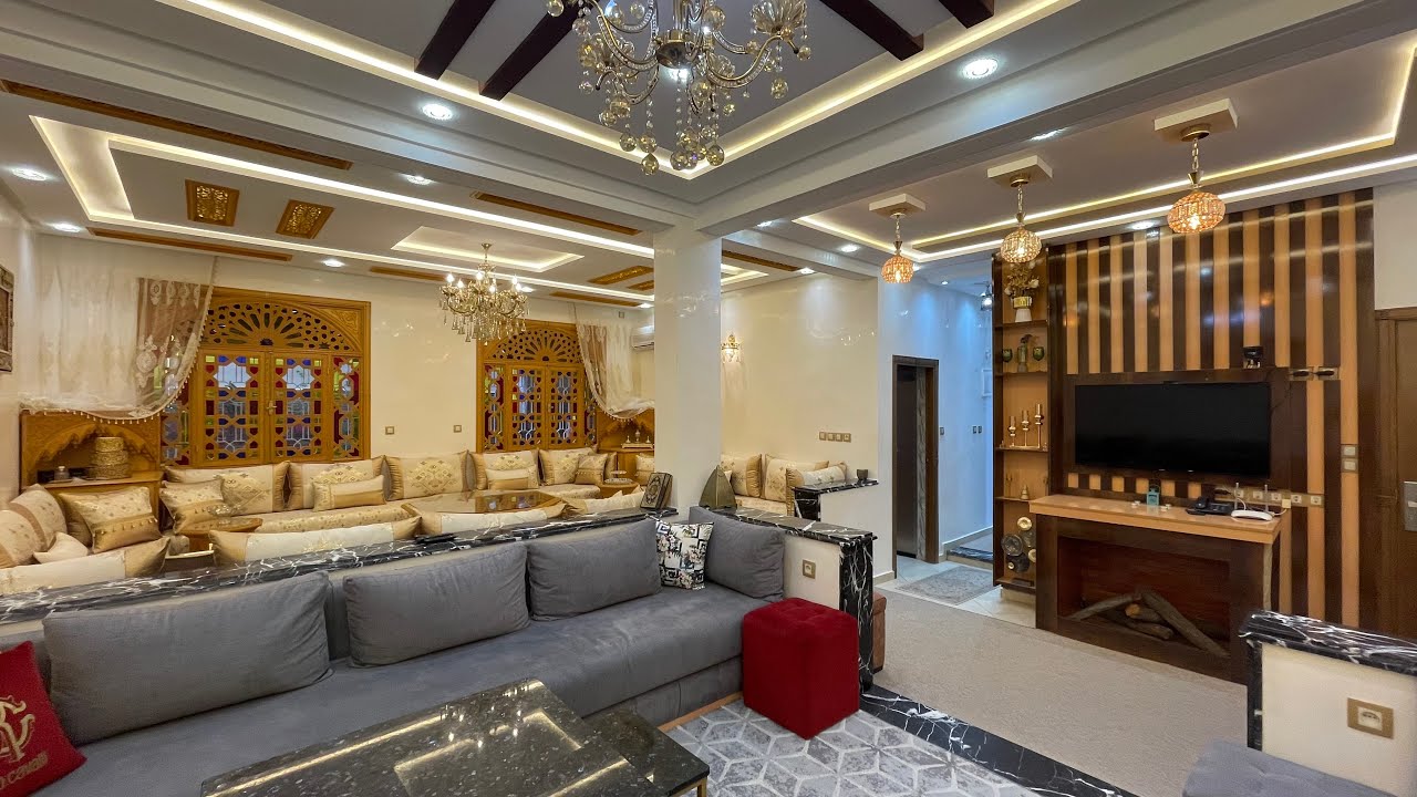 شقة فيلا رائعة بالطابق الأرضي للبيع بفاس حي الفرح Appartement de villa RDC fes