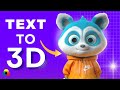 Text to 3d is here create realistic 3d models with ai