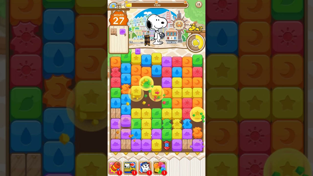 Snoopy Puzzle Journey level 18
