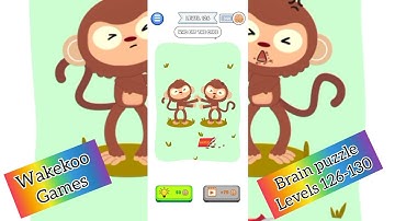 Brain Puzzle - Tricky Test Gameplay levels 126-127-128-129-130