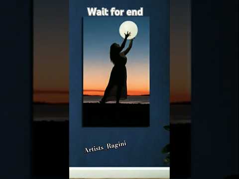 Wait for end #shorts#trending  #trendingshorts #youtubeshorts #acrylicpainting