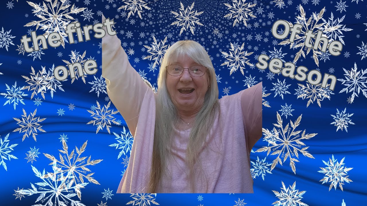 Our First Snow of The Season - YouTube