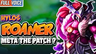 Hylos Roamer: META pick after patch? 🤔 (STRONGEST HYLOS BUILD 2025).MLBB