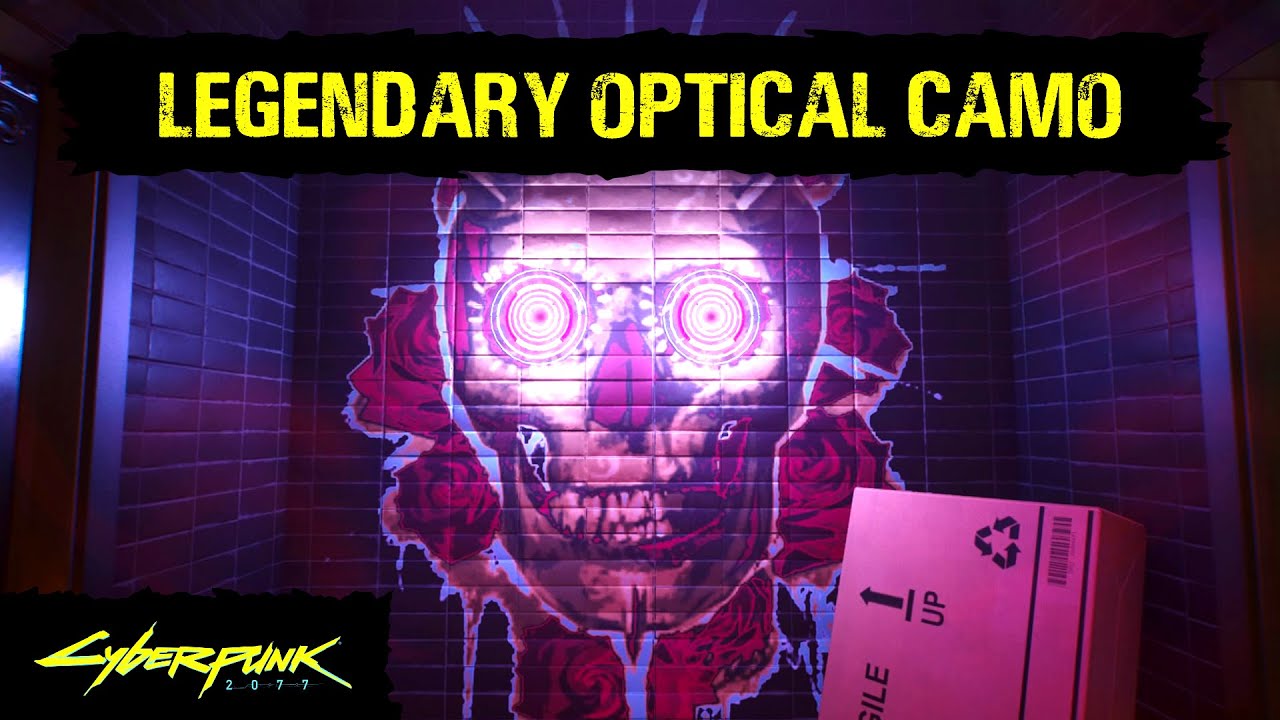 Cyberpunk 2077 Legendary Optical Camo Location Guide YouTube