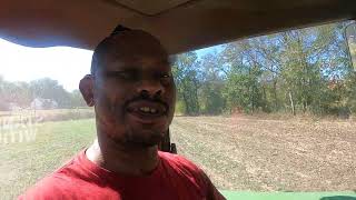 Drilling cover crops with a six or more mix for winter in a 2 half acre feild 