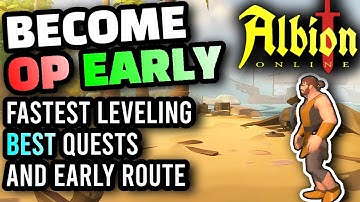 Albion Online - The BEST POSSIBLE START for New Players! Fastest Leveling, Best Silver Farm For 2025