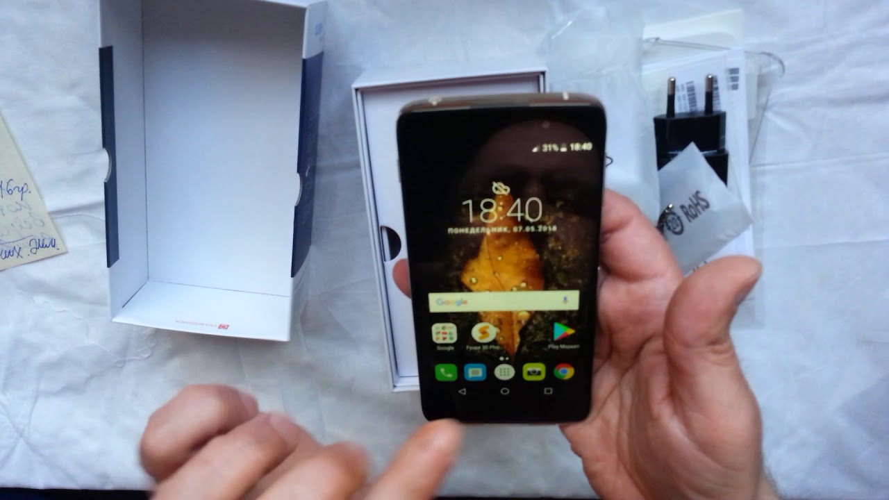 ОНЛАЙН ТРЕЙД.РУ. Смартфон Alcatel Idol 4 6055K Gold