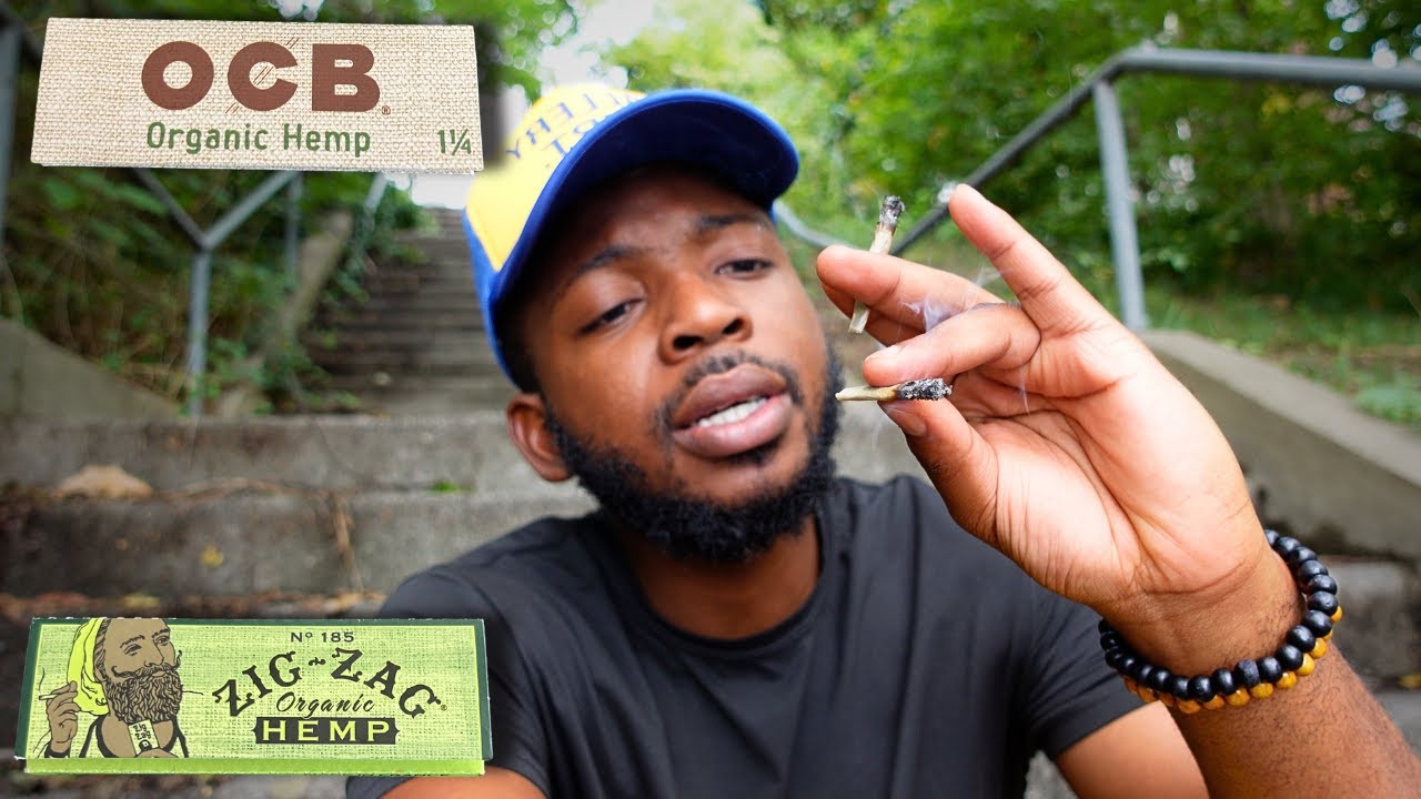 Конопля OCB против конопляной бумаги Zig-Zag для самокруток