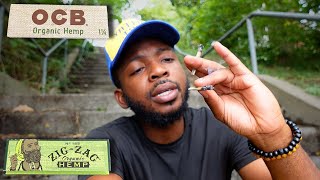 OCB hemp vs Zig-Zag hemp rolling paper