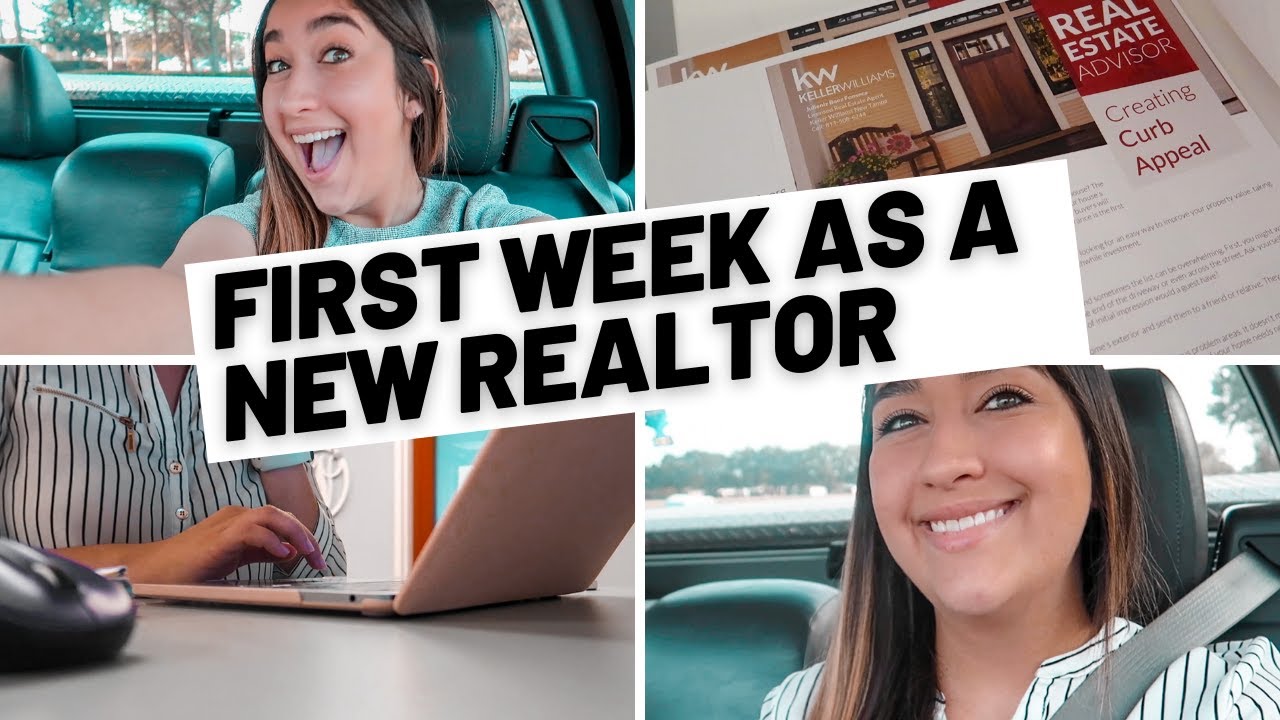 *real* First Week As A New Real Estate Agent | Day In The Life of a