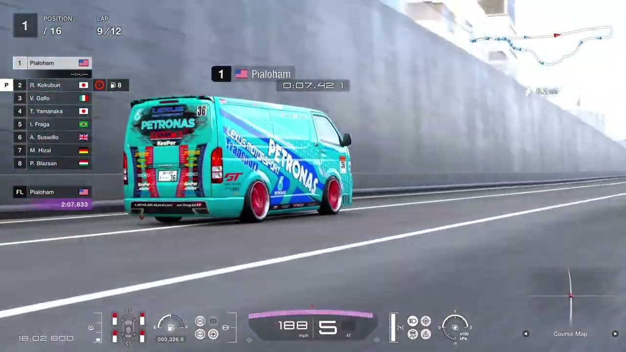 WTC 600 | TOYOTA HIACE VAN (BRZ engine) Petronas Team | Tokyo