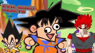 Evil Goku Reacts To The Ultimate "Dragon Ball Z" Recap Cartoon