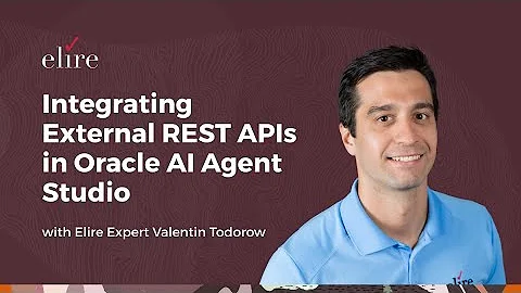 Integrating External REST APIs in Oracle AI Agent Studio