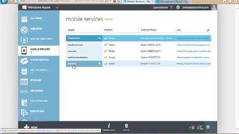 Windows Azure Bootcamp - Virtual Machines, Mobile Services, and Identity