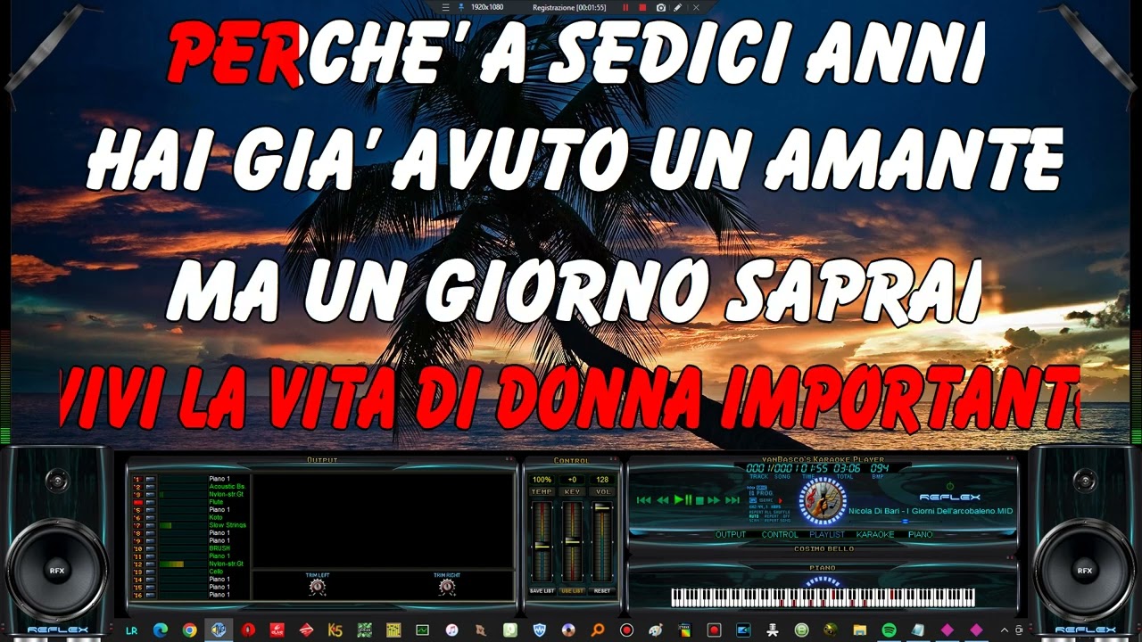 Nicola Di Bari - I Giorni Dell'arcobaleno - Karaoke