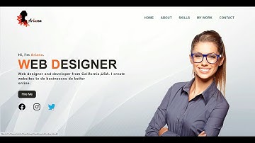 Hoe maak je een portfoliowebsite met HTML en CSS | Stapsgewijze handleiding | PraRoz-handleiding