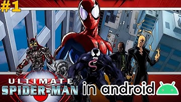 Ultimate Spider-Man Part 1 Walkthrough in Android | AetherSX2