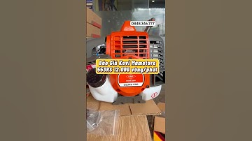 Báo giá máy cắt cỏ Kavi Mametora 553Rs 45.5mm 12.000 vòng/phút #maynongnghiepxanh #kavi553rs