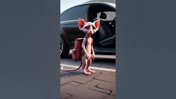 Watch the video about "The Lonely Hairless Cat | Heart-Touching Animated Short Film#cat #story#cat #shortvideo #catshorts