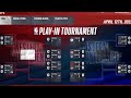 Results of the fantasy draft play in tournament (NBA 2K22)