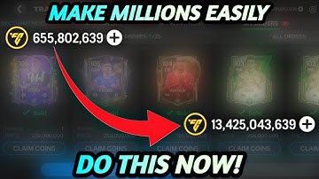 The FASTEST Way to Make 1 BILLION Coins in FC Mobile 25! 💰 (100% Risk-Free)