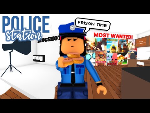 Police Station In Adopt Me Arresting Scammers Sunsetsafari