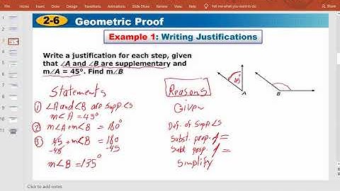 2-6 Geometric Proof