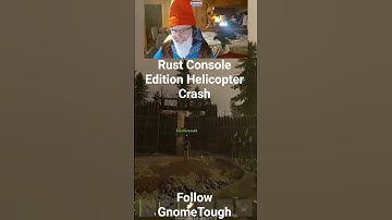 Rust Console Edition Helicopter Crash #rust #rustgame #rustpvp #gaming #twitch #new #asmr #lmao #gg