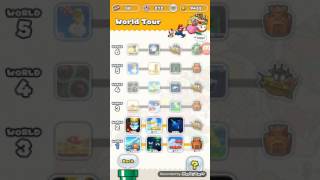 Super Mario Run (Android) - World 2-3 (Treasure-Hoarding Swoops) Pink Coins screenshot 1