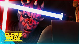 Obi-wan - VS - Darth Maul | Türkçe Dublaj | Star Wars: The Clone Wars | Full HD | 1080p |