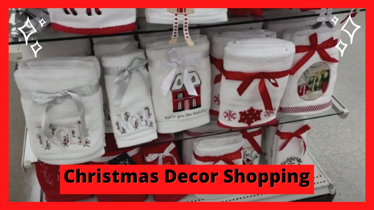 CHRISTMAS DECOR SHOPPING IN CANADA Christmas Decor at Michaels