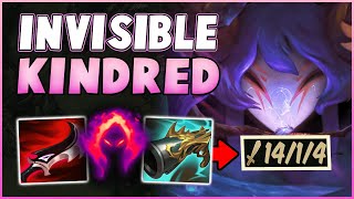 Invisible Assassin Kindred Legit Has No Counterplay! Duskblade kindred can 1v9! - League Of Legends