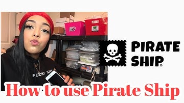 How to use Pirate Ship/Easy Shipping method!Life of a Entrepreneur