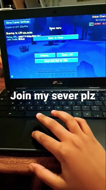 join my sever in eaglercraft