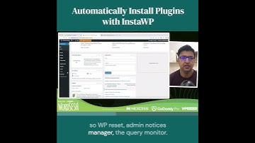 Automatically Install Plugins With InstaWP