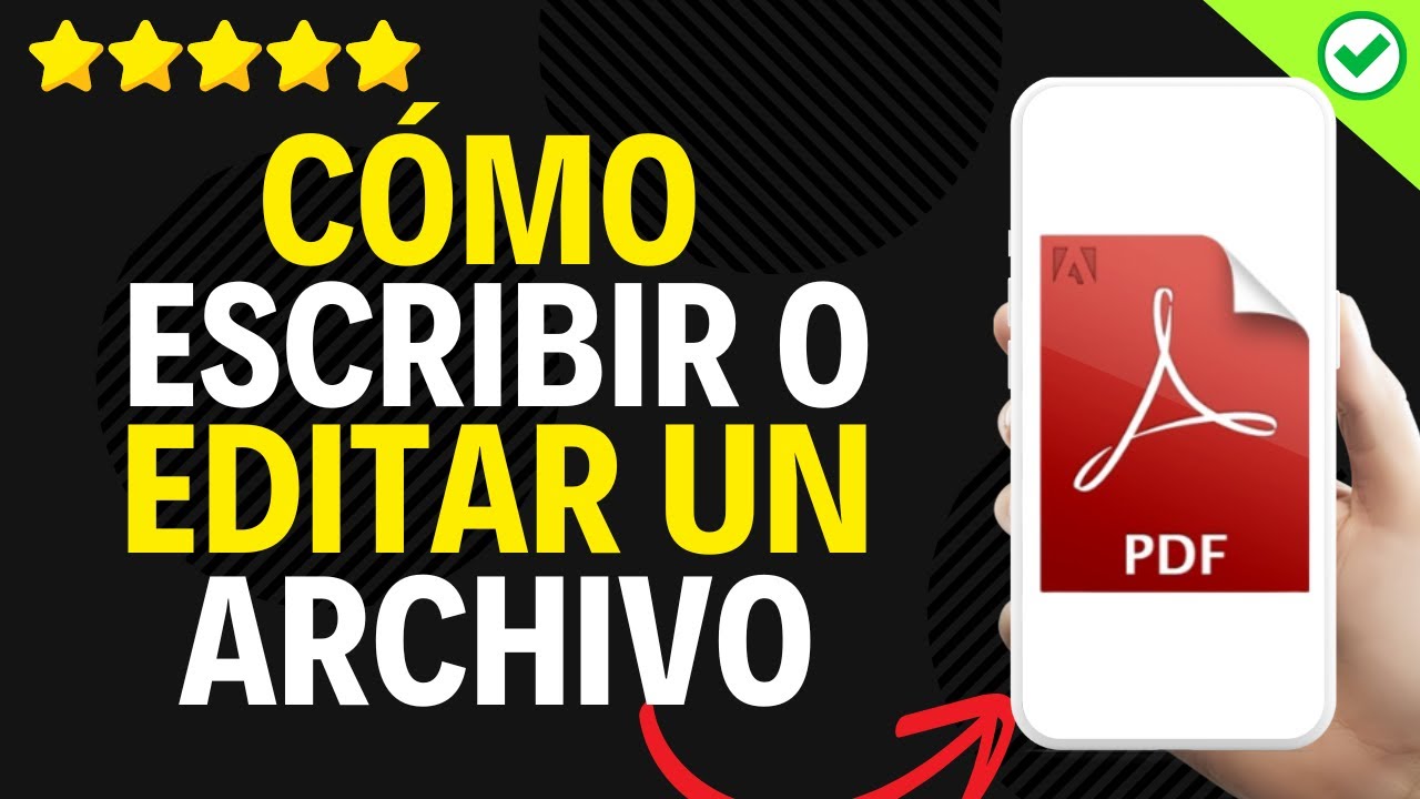 ️ Cómo Escribir o Editar Un Archivo PDF Ya Creado en Android o Iphone ️ ...
