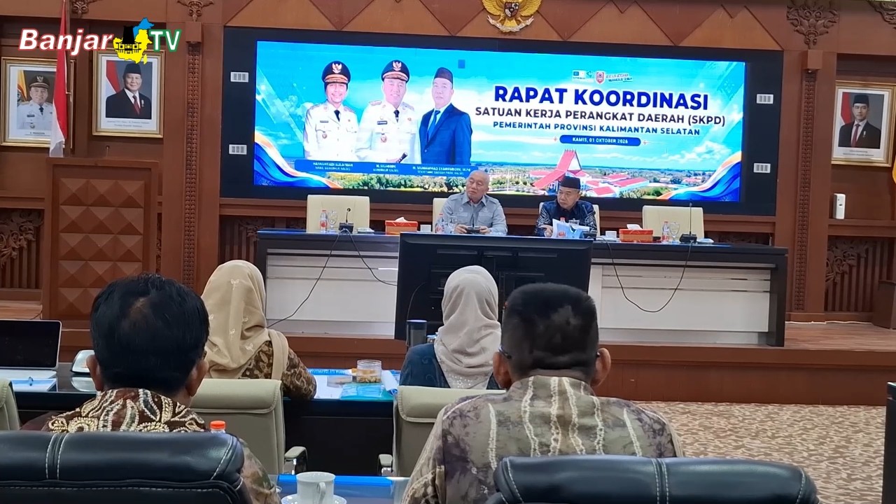 SERAPAN BELANJA SKPD PEMPROV KALSEL CAPAI 72 PERSEN