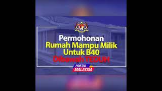 Rumah Mampu Milik Untuk B40