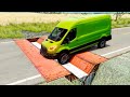 Cars vs Upside Down Speed Bumps Challenge #2 - BeamNG.DRIVE | The Real Happy #beamngdrive #beamng