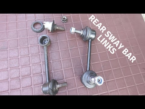 How To Replace Rear Stabilizer Sway Bar Links for Acura & Honda Accord