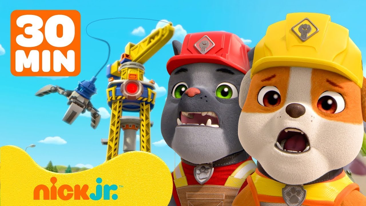 Rubble & Crew | Rubble-Rettungen im Bauturm! mit Rocky & Charger | 30 Minuten | Nick Jr. Deutschland