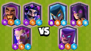 MAGOS CAOS vs BRUJAS CAOS | OLIMPIADAS de CLASH ROYALE