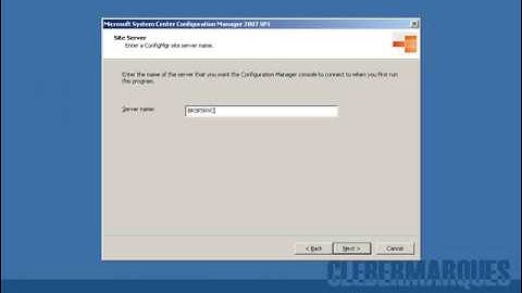 Instalando a Console do SCCM 2007