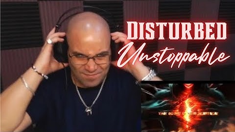 Disturbed Reaction - Unstoppable (Official Lyric Video) Shakes - P Reacts