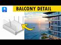 Balcony Detail Explained in 13 Mins | Revit Section to Real Building
